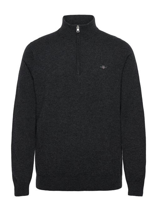 Lambswool Blend Half Zip GANT Grey