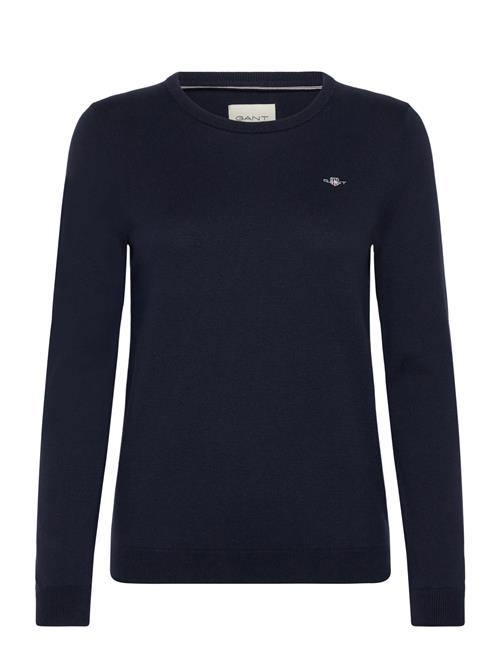 Cotton C-Neck GANT Navy