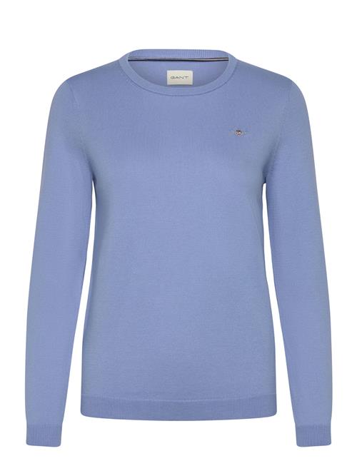 Cotton C-Neck GANT Blue