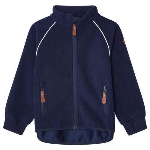 Kuling Livigno Vindfleece-jakke Navy  128 cm  Marineblå  128 cm  Unisex