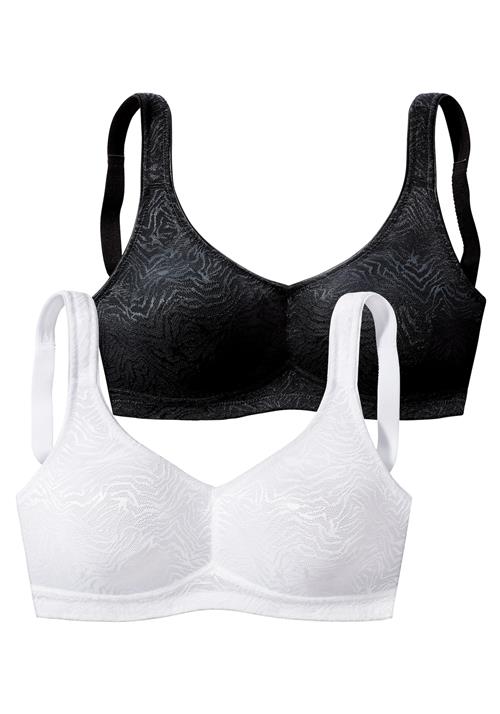 PETITE FLEUR BH  sort / hvid