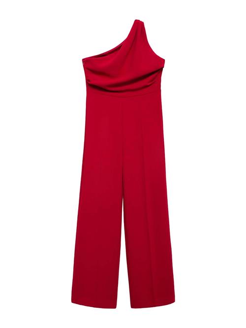 MANGO Jumpsuit 'LIDY'  mørkerød