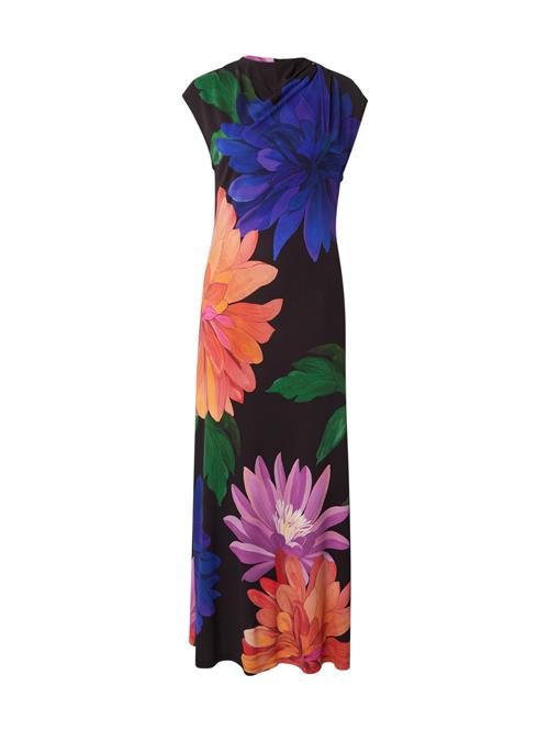 Ted Baker Kjole  blå / grøn / fersken / sort