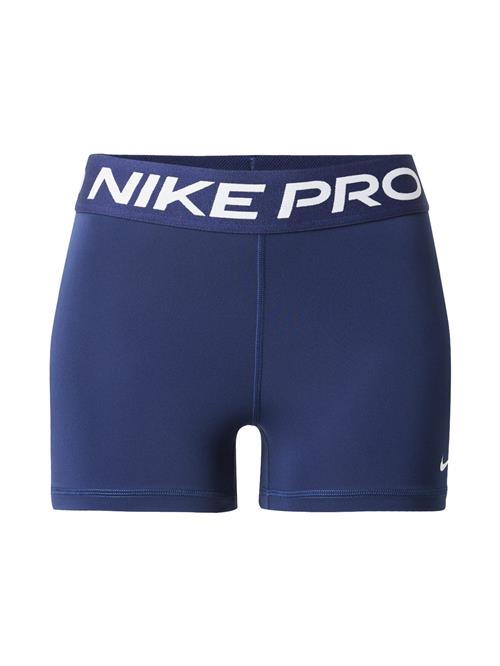 NIKE Sportsbukser 'Pro'  marin / hvid