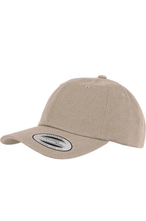 Low Profile Cap - Khaki - Herre - Default Title - TeeShoppen