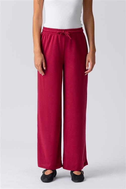 Leah Loose Pants - Bordeaux - XL - TeeShoppen