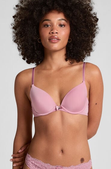 Hunkemöller Formstøbt bøjle-bh Plunge blå