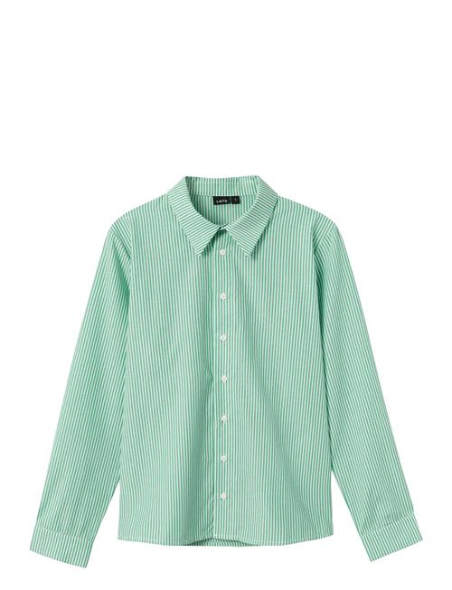Nlfnozan Ls Shirt LMTD Green