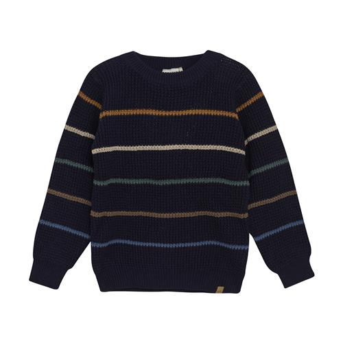 Minymo Strikket Sweater Parisian Night  104cm    104 cm  mand