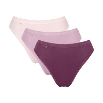 Sloggi Trusser 3P Basic Tai Multi Flerfarvet bomuld 46 Dame