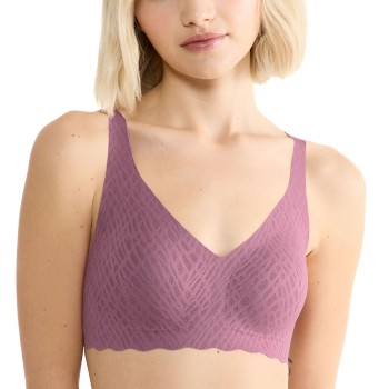 Sloggi Bh ZERO Feel Bliss Soft Bra Lilla Small Dame