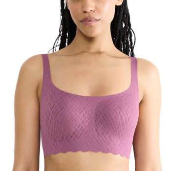Sloggi BH ZERO Feel Bliss Top Lilla Medium Dame