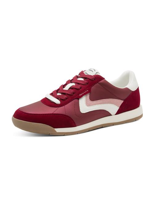 Tamaris Sneaker low  gammelrosa / rød / hvid