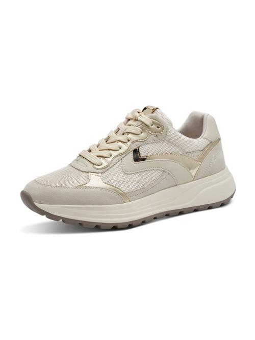 Tamaris Sneaker low  elfenben / guld