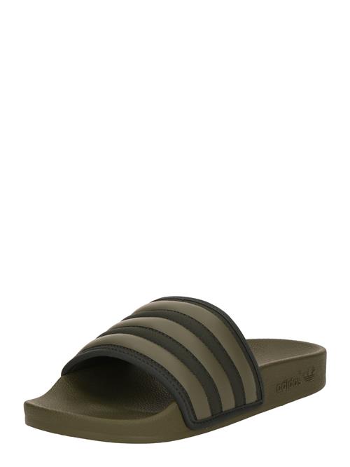 ADIDAS ORIGINALS Pantoletter 'ADILETTE'  oliven / mørkegrøn