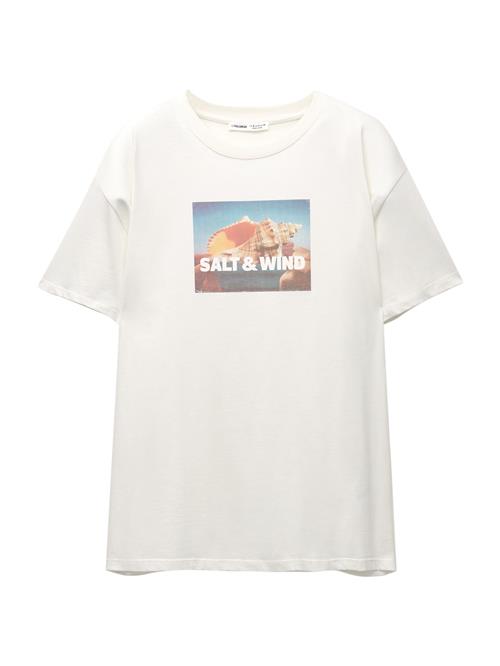 Se Pull&Bear Shirts  azur / gul / orange / offwhite ved About You