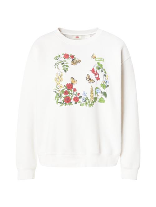 LEVI'S ® Sweatshirt 'Graphic Everyday'  gul / grøn / rød / hvid