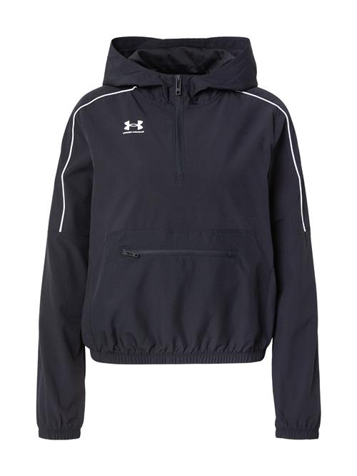 Se UNDER ARMOUR Træningsjakke 'Challenger'  sort / hvid ved About You