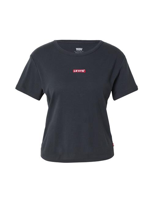 LEVI'S ® Shirts 'Graphic Rickie Tee'  antracit / rød / hvid
