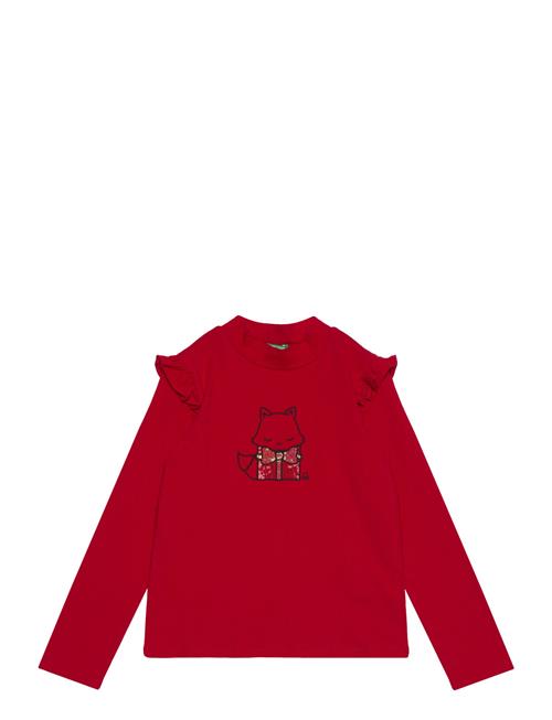 T-Shirt L/S United Colors Of Benetton Red