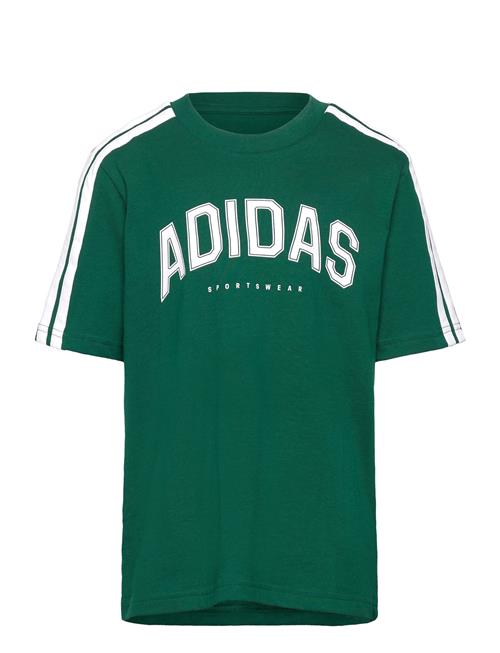J C Colleg Tee Adidas Sportswear Green