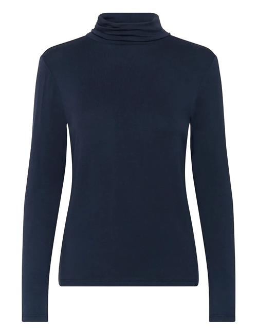 Slhanadi Rollneck Ls Soaked In Luxury Navy