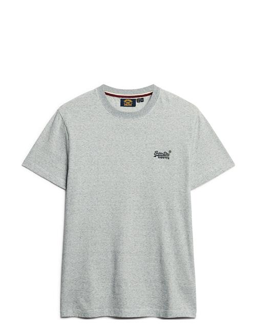 Essential Logo Emb Tee Superdry Grey