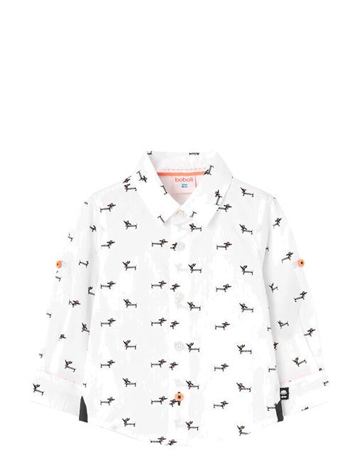 Poplin Shirt Boboli White