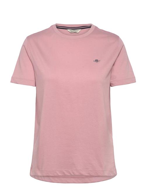 Reg Shield Logo Ss T-Shirt GANT Pink
