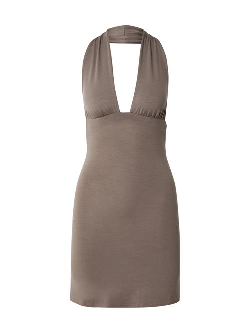 WEEKDAY Kjole  mørkebeige