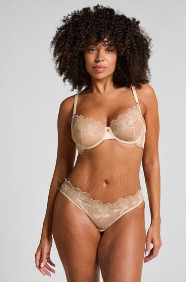 Hunkemöller Emilia brasiliansk trusse Gul