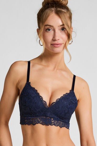 Hunkemöller Formstøbt bh uden bøjle Andrea blå