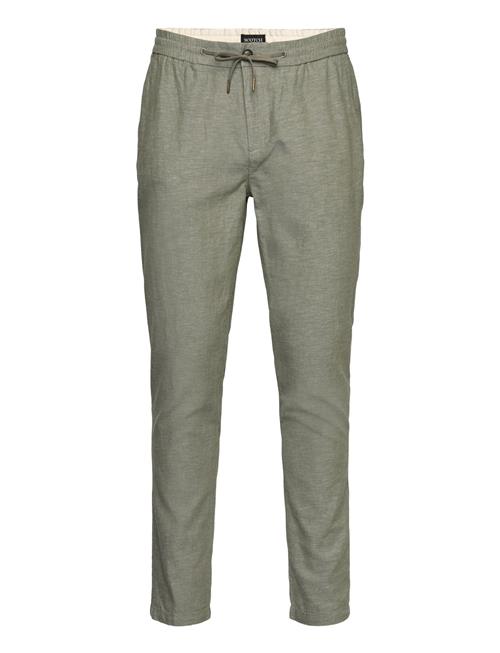 Seasonal Core - Warren Cotton-Linen Twill Jogger Scotch & Soda Khaki