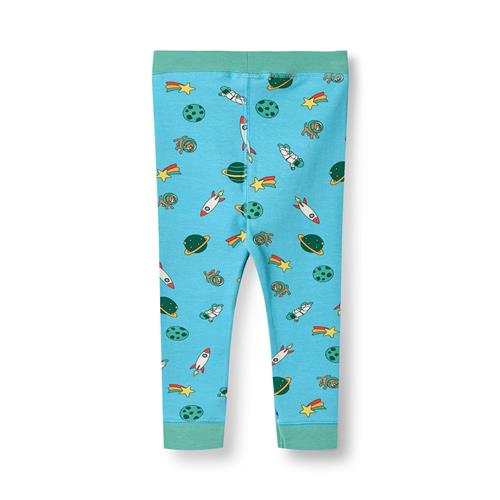 Småfolk Elstar With The Universe Baby-leggings Petit Four  Petit four-86 cm  Blå  86 cm  mand