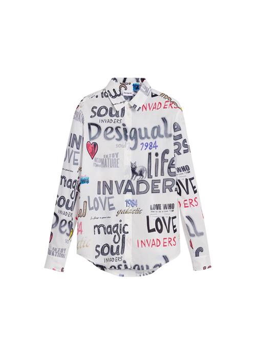 Desigual Shirts  blandingsfarvet / hvid