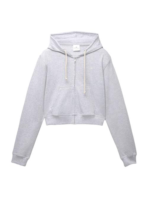 Pull&Bear Sweatjakke  grå