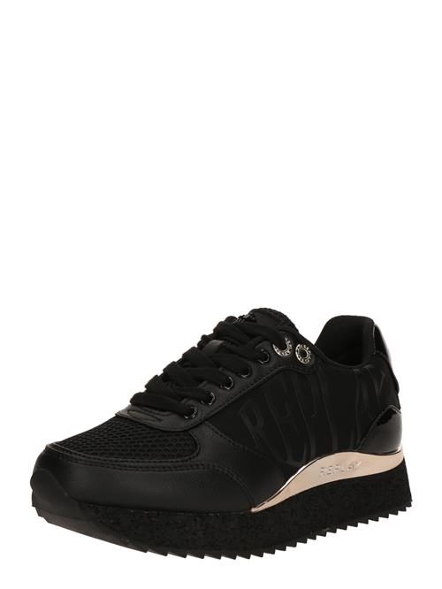 REPLAY Sneaker low  guld / sort