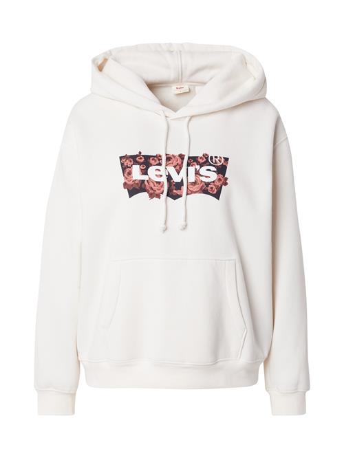 LEVI'S ® Sweatshirt 'Graphic Everyday Hoodie'  marin / gammelrosa / burgunder / hvid