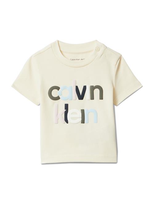 Se Calvin Klein Jeans Bluser & t-shirts  lyseblå / greige / pastelpink / sort ved About You