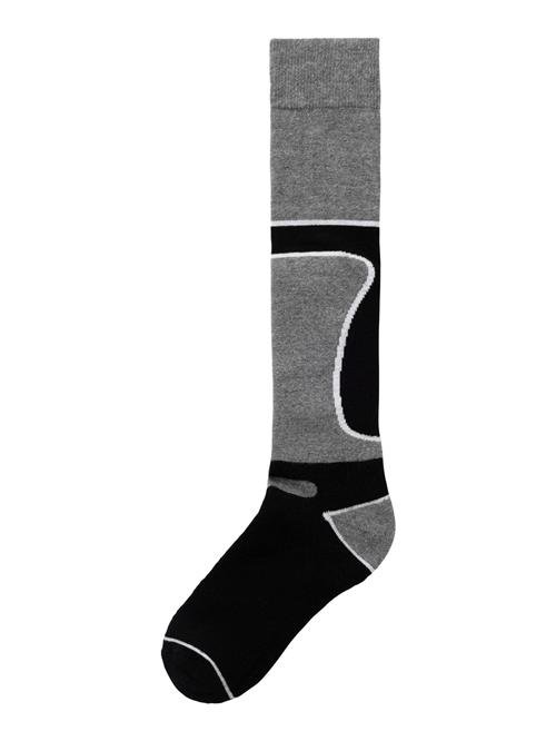 Se Name It Ski Strømper Smooth Grey Melange hos SmartKidz