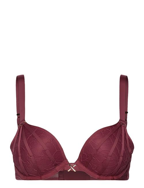 Se Xquisite Extra Push-Up Bra Chantelle X Burgundy ved Booztlet