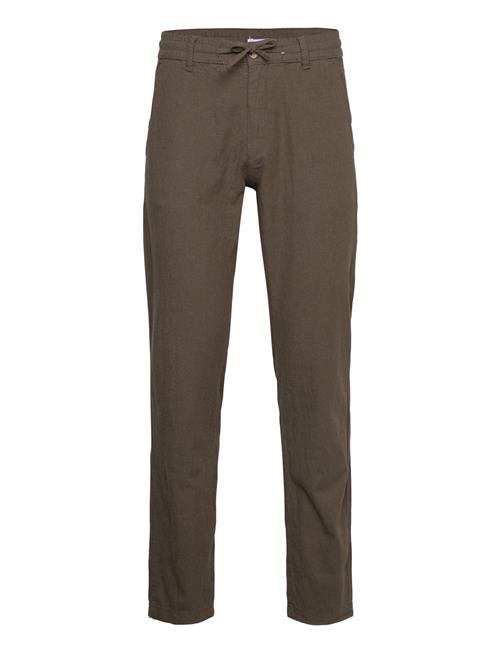 Linen Pants Lindbergh Khaki