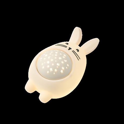 Liewood Manuel Rabbit Lyd Og Projektorlampe Sandy  Sandy One Size  Creme  One Size  Unisex