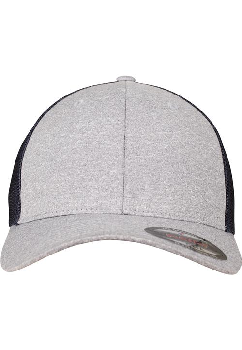 Flexfit Hætte  navy / grå-meleret
