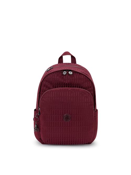 KIPLING Rygsæk 'Delia'  mørkerød