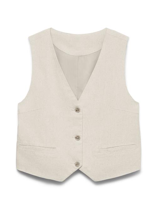VERO MODA Vest 'VMLia'  creme