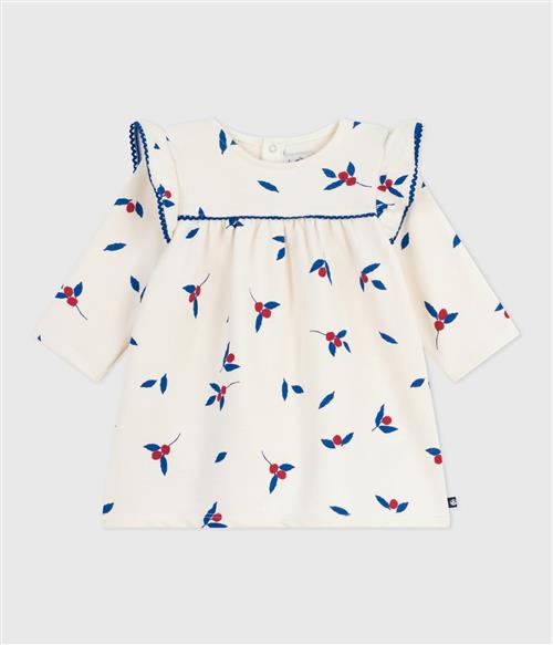 PETIT BATEAU Kjole  navy / carminrød / naturhvid