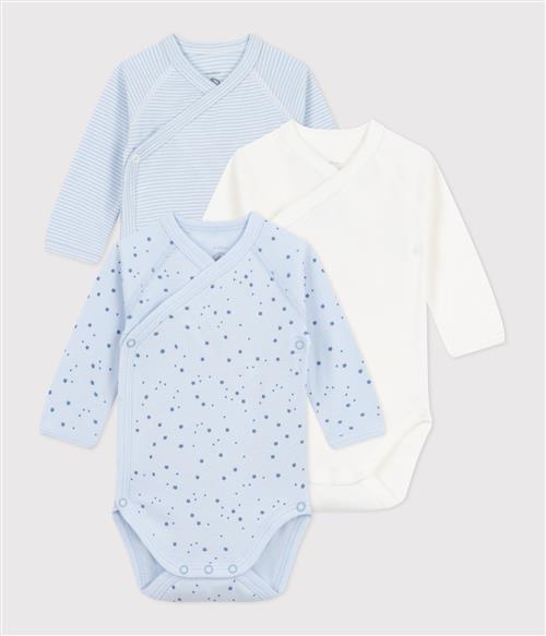 Se PETIT BATEAU Sparkedragt/Body  lyseblå / hvid ved About You
