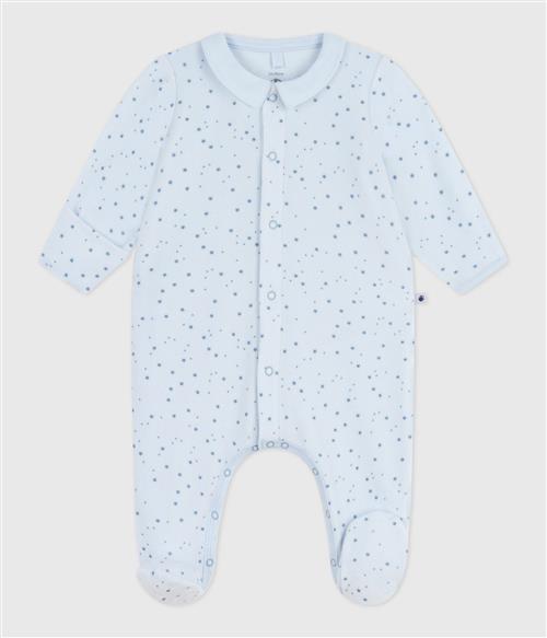 PETIT BATEAU Nattøj 'DORS BIEN'  safir / lyseblå