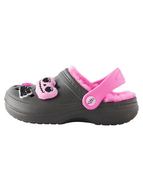 Next Sandaler  grafit / pink / sort